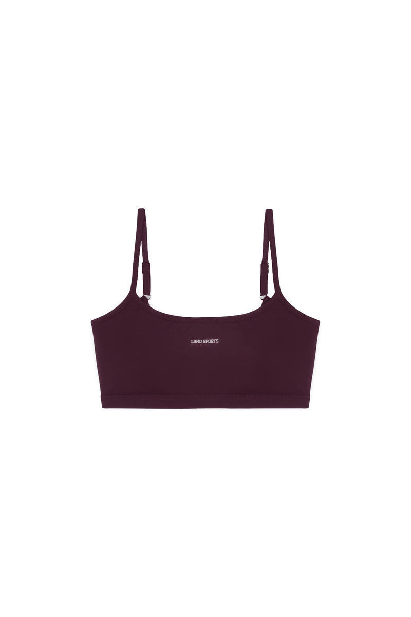 Strap Bra_Burgundy