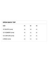 Open Back_Top Black
