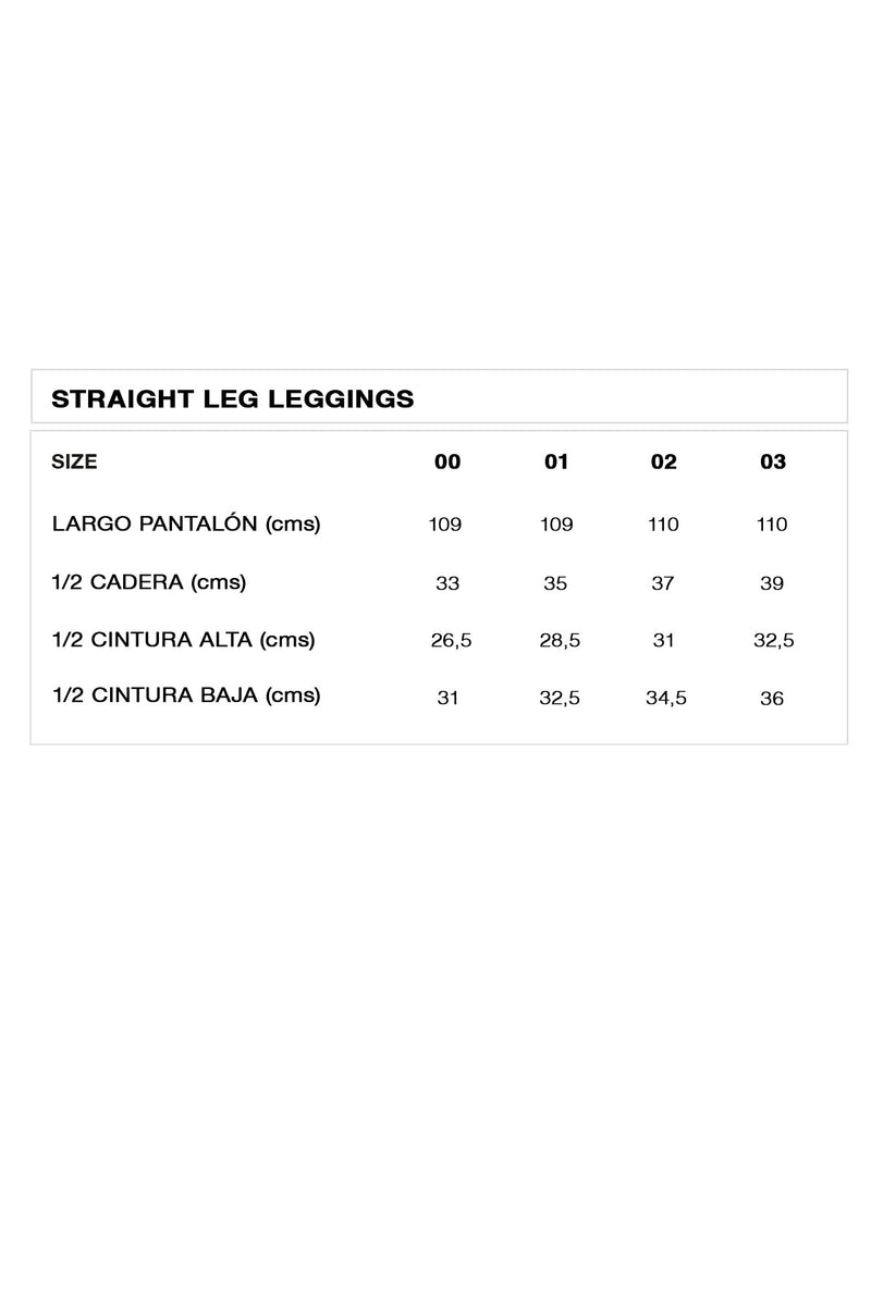 Straight Leg_Legging Coffee Espresso