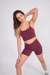 Tank_Bra Burgundy