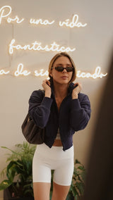 Straight_Crop Short Off White