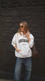 Sweatshirt_Light Gray Hoodie Black LGND Brand Sport