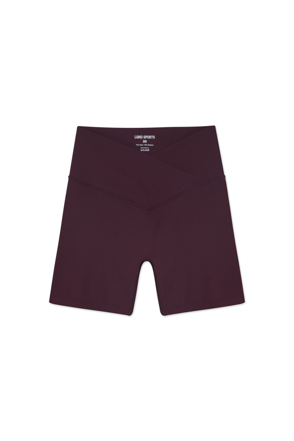 Crop_Short Burgundy