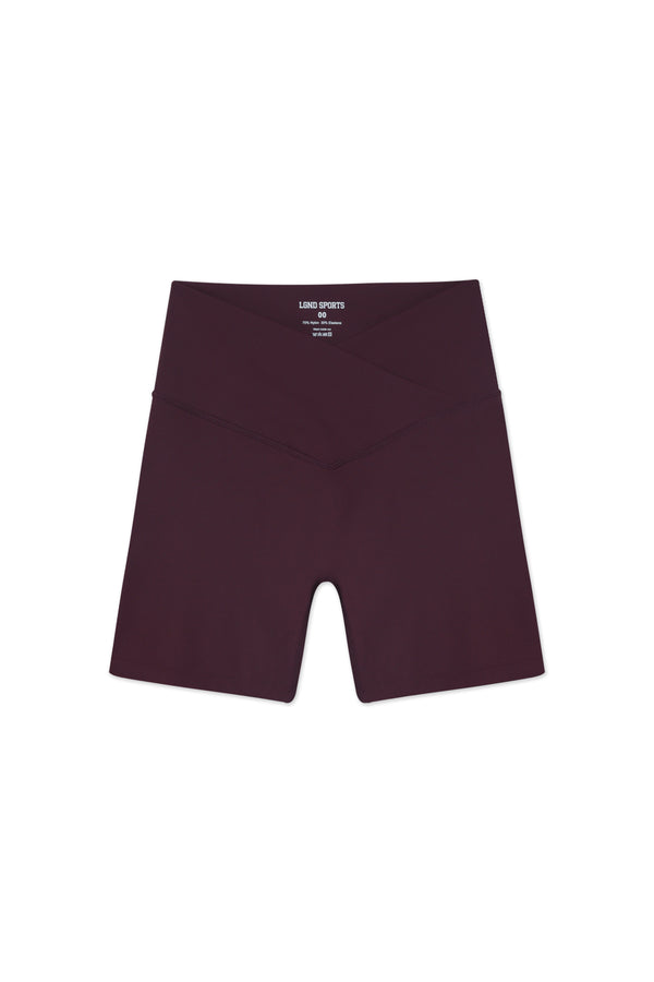 Crop_Short Burgundy
