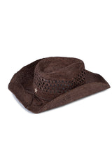 New Brown Raffia_ Hat