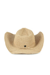 Raffia_Square Cowboy Hat
