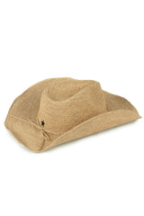 Raffia_Square Cowboy Hat