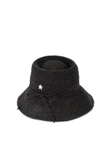 Black Raffia_Bucket Hat