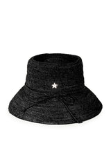 Black Raffia_Bucket Hat