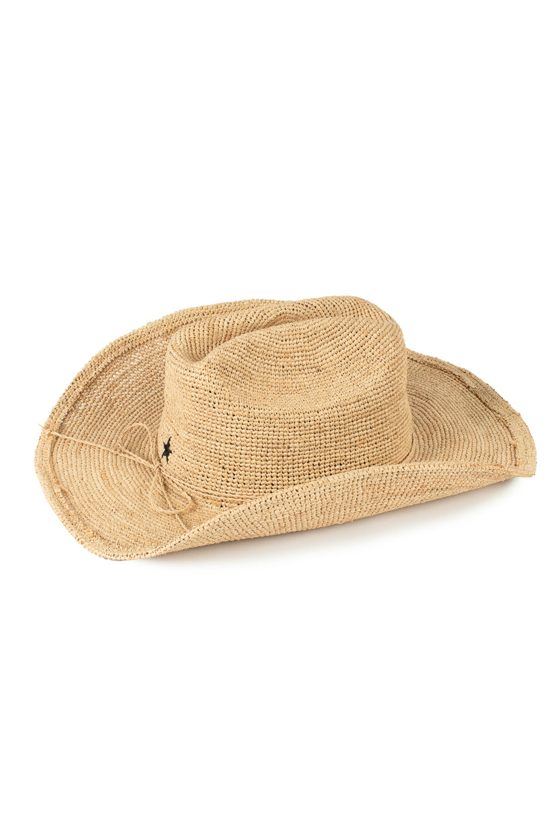 Raffia_Cowboy Hat