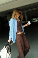 Rib Pants_Coffee