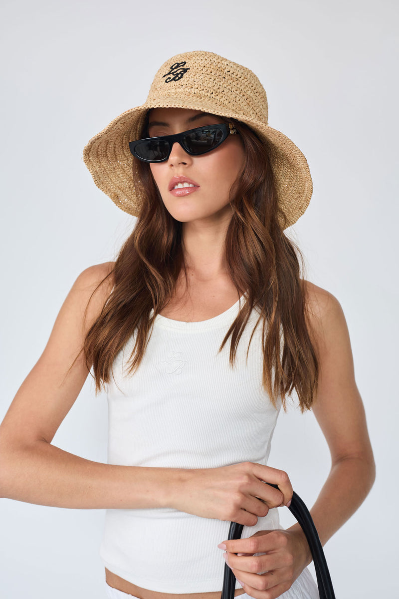 Raffia_Bucket Hat LB