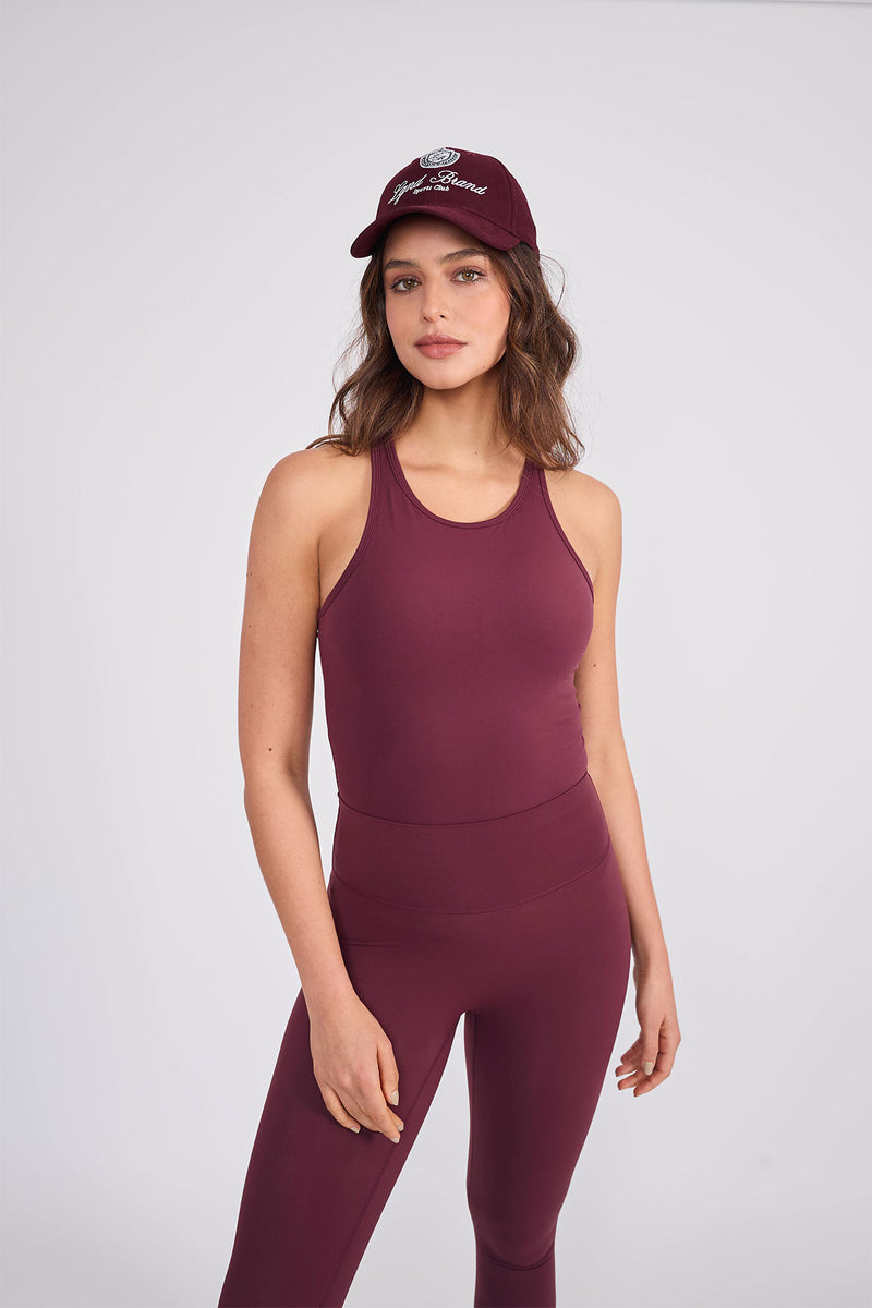 Collar_Top Burgundy
