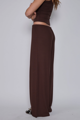 Rib Pants_Coffee