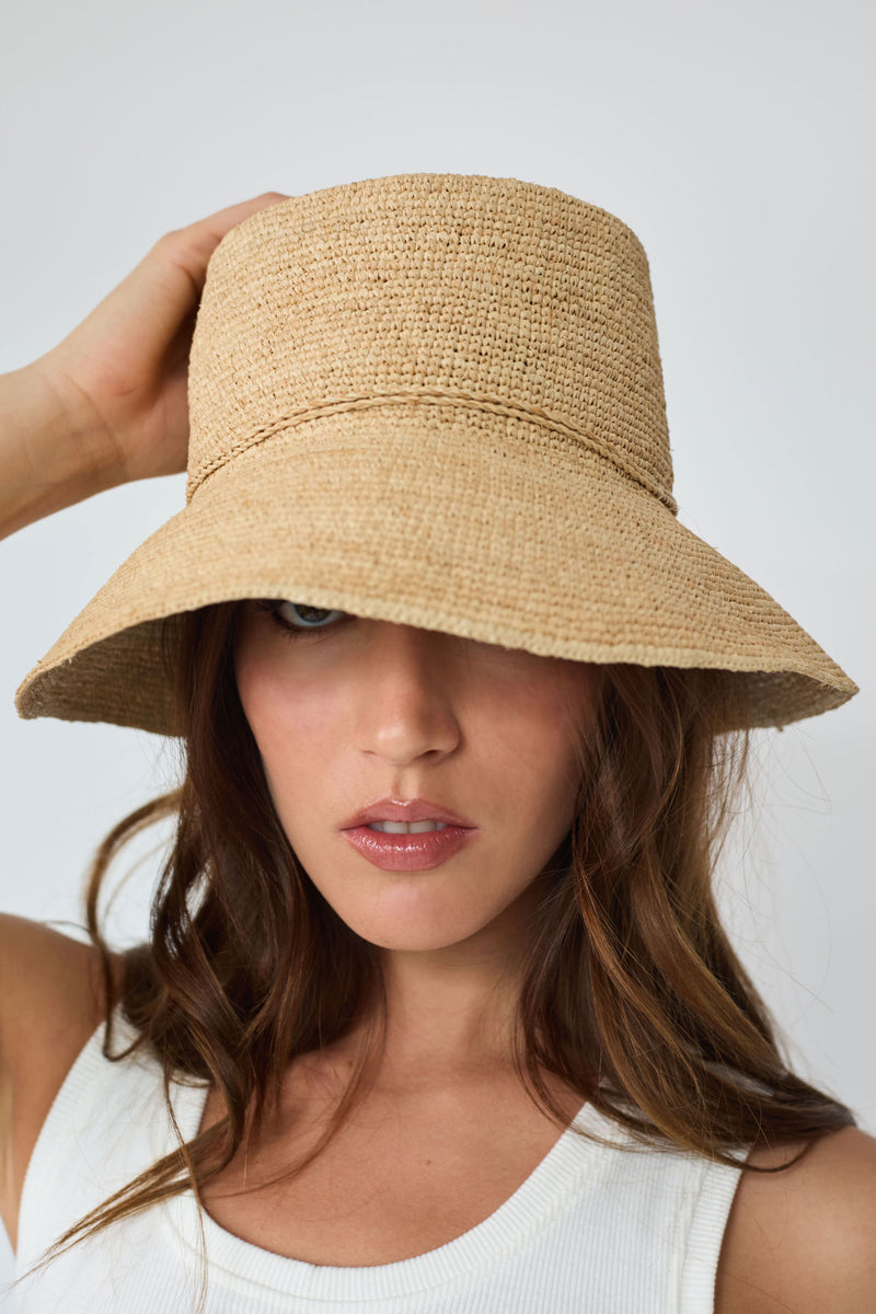 Raffia_Bucket Hat