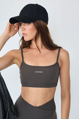 Strap Bra_Charcoal