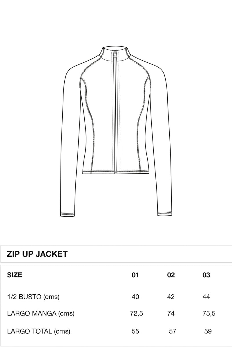 Long Sleeve_Zip Up Burgundy