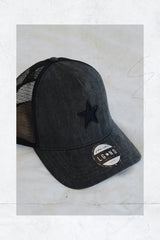 Gray_Black Star Mesh